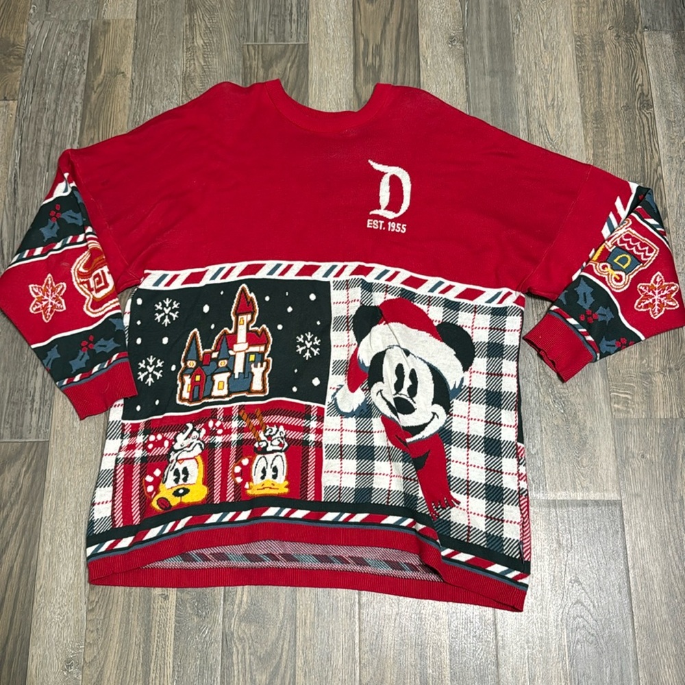 Christmas Disneyland jersey
